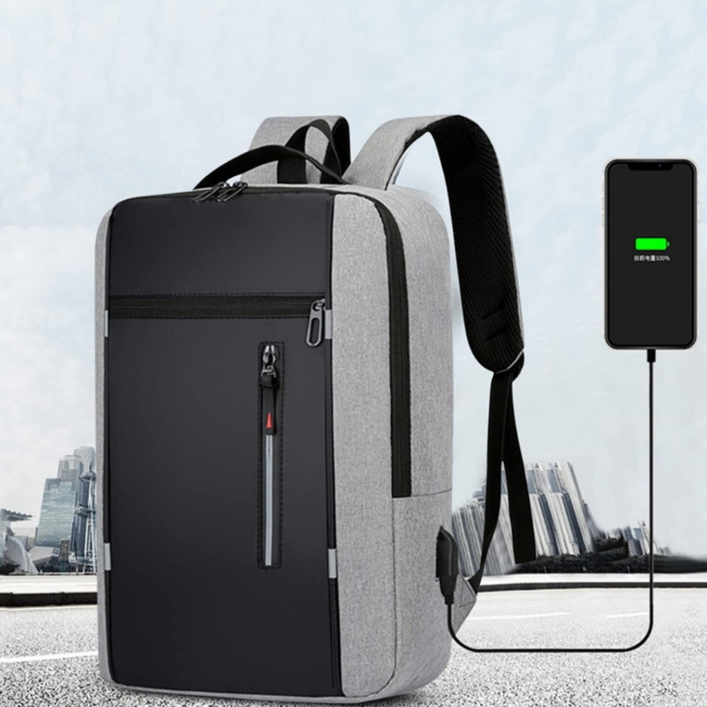 Mochila con cargador USB