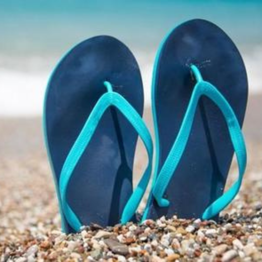 Chinelas de playa